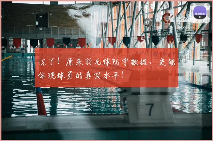 惊了!原来羽毛球防守数据,更能体现球员的真实水平!